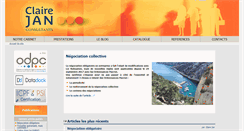 Desktop Screenshot of clairejanconsultants.com